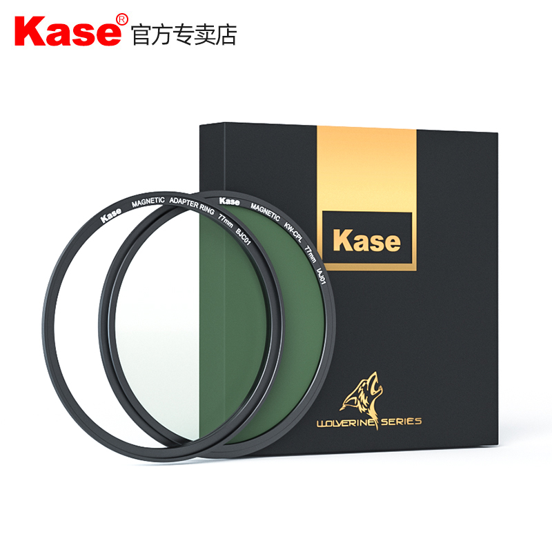 Kase卡色 金刚狼磁吸偏振镜KWCPL偏振镜 49 58 67 72 77mm82 95mm 3C数码配件 滤镜 原图主图