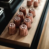 代购 复古风mauviel纯铜烤模高端甜品可露丽烘焙模具工具 法国欧式