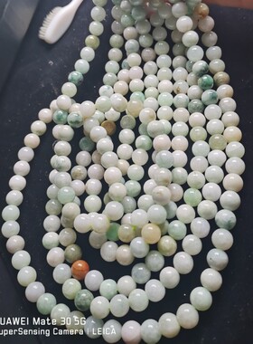 10MM108颗瑕疵品特价处理翡翠