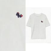 小马贴布绣宽松短袖 一马当先 T恤 甜甜专享