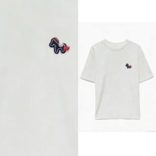 小马贴布绣宽松短袖 一马当先 T恤 甜甜专享