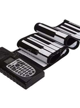 .Portable 61 Keys Roll Up Digital Soft Keyboard Piano Music