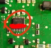 NV7424-0 适用宝马FEM模块里面的通信模块IC芯片进口现货直拍