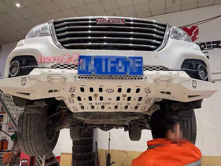 LEI GONG은 H9 앞 범퍼 개조에 적합한 HAVAL H9 범퍼 17 20 모델 반잠수식 앞 범퍼 H9 충돌 방지 바를 권장합니다