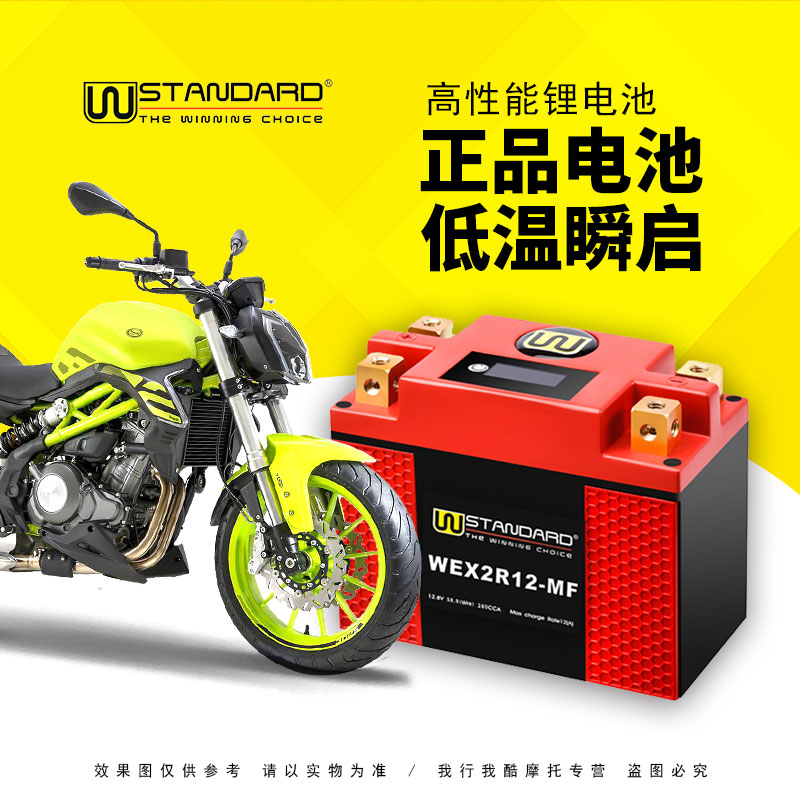 蓝宝B龙N302S BJ300GS,飓风302S摩托车电瓶12V通用W锂电池