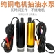 电动抽油泵12v24伏通用小型接电瓶抽水泵家用抽油神器机自吸加油