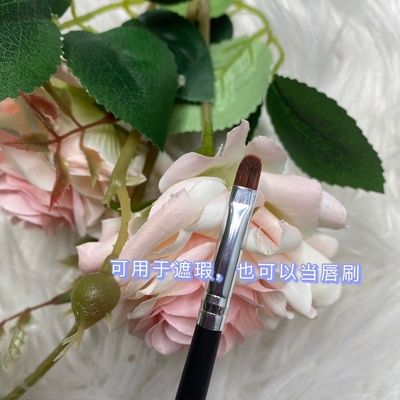 新款化妆刷可唇刷也可底膏遮盖刷多动能刷眼线刷立体眉毛遮盖笔刷