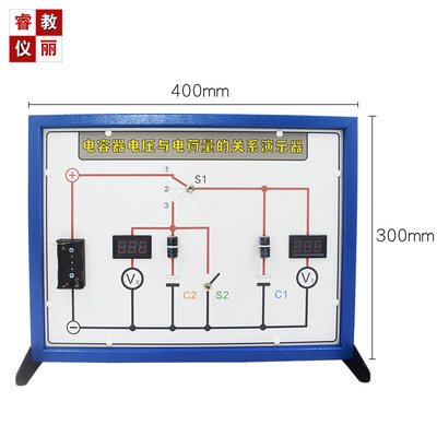 电容器电压与电荷量关系演示器电容器极板间P电势差与电荷量关系