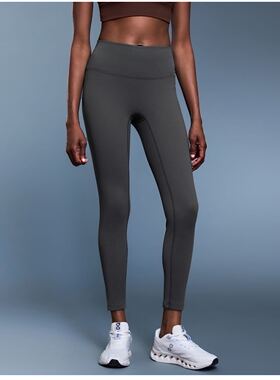 冬款加绒户外骑行健身裤女保暖紧身九分裤高腰提臀瑜伽裤D19108-