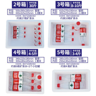 邮政345678号泡沫箱保温箱快递专用枇杷种植蔬菜泡沫盒子定制