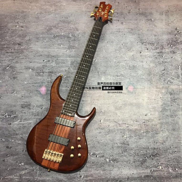 手工定制款托比亚斯 tobias六弦电贝斯bass 低音吉他 演出专用