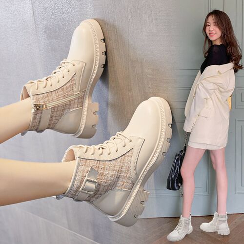 中学生女靴秋冬价格 中学生女靴秋冬图片 星期三