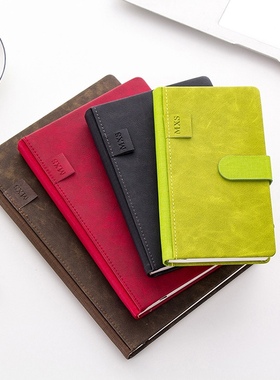 明兴盛18818/18825/18836/18848皮面商务登记本笔记本日记事本子