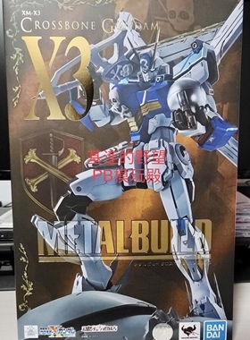 万代魂 模型 PB MB METAL BUILD 海盗 高达 X3 骷髅 EMA-06 现货