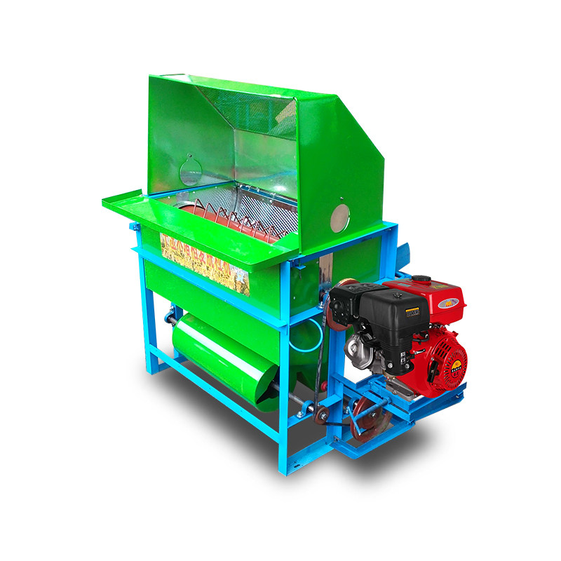 全自动的打谷机小型打谷子u的机器油菜籽家用水稻脱粒机打稻机农.