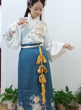 酢浆草结禁步汉服宫绦腰链定制