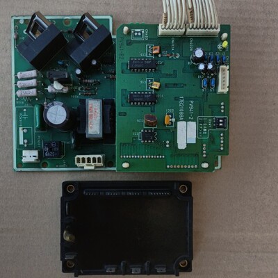 日立中央空调变频压缩机驱动板基板PⅤ941-2.17B21088A原装拆机