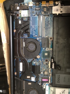 原装dell g3-3579主板，拆机8代CPU，整机测试，