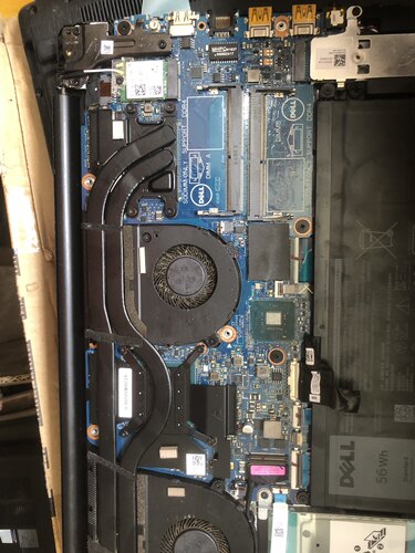 原装dell g3-3579主板，拆机8代CPU，整机测试，