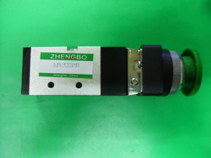 。直销二位五通大圆形按钮机械阀MV-10A按钮阀MV522PB 现货耐用