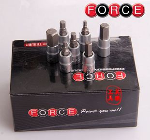 4内六角套筒 进口 内六角批头套筒 FORCE 旋具头