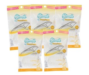 超细牙线棒袋装经典超细牙线剔牙线圆线安全牙线棒牙签5件 包邮