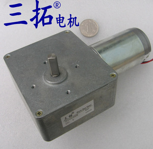 GW4468蜗轮蜗杆减速电机 电动晾衣架 减速马达 耐用碳刷