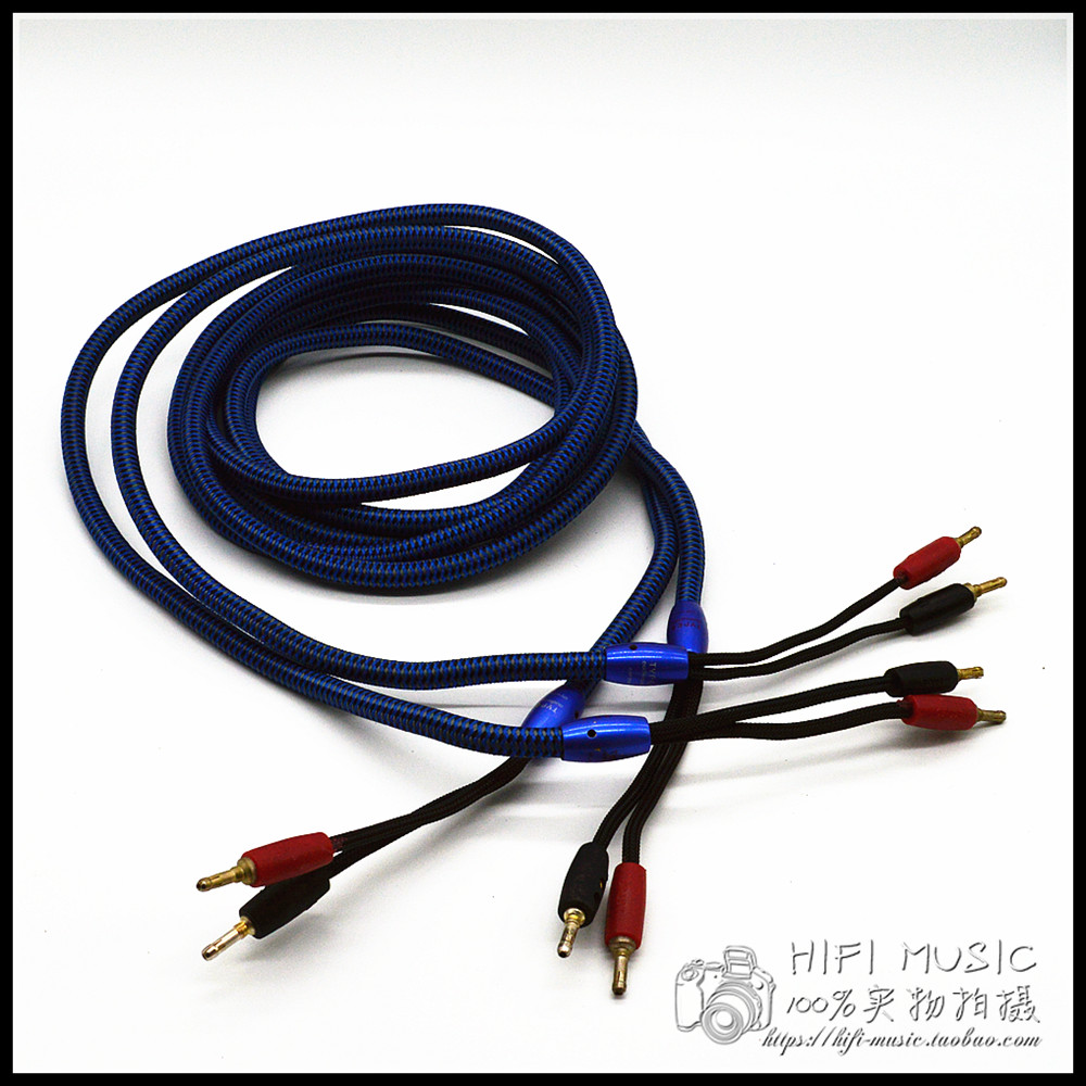 全新原装美国进口 AudioQuest/线圣 TYPE4 发烧喇叭线 音响线..