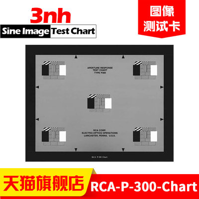 RCA-P-300解像度分辨率测试图卡振幅响应不对称假设MTF指数chart