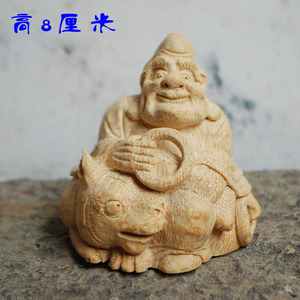 文玩竹根雕创意家居案头摆件竹雕手把件纯手工雕刻