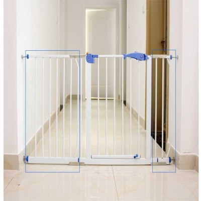 儿童 护栏宝宝楼全口安梯门栏宠物围栏加高款式防p!宽度10cm延长b