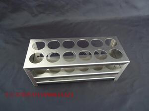 。304不锈钢50ML离心管架/试管架孔径 30MM (6*2 12孔)可 开票