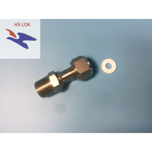 压力表活接头 压力表转换接头1/2NPT-M20*1.5 压力变送器活接头