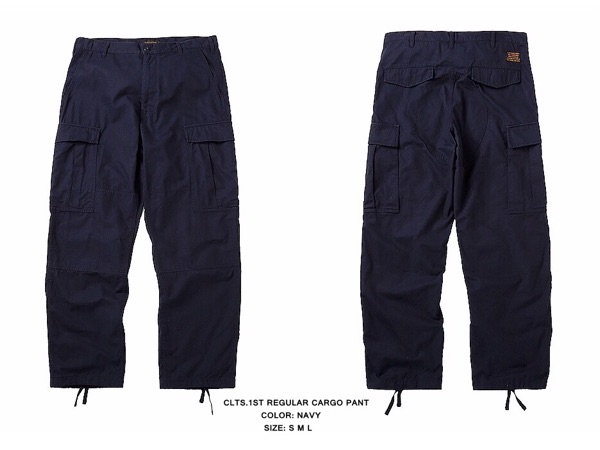 CLTS 16SS REGULAR CARGO PANT 格子布工装裤 大兜裤 余文乐 宽松