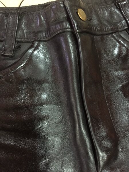 Pantalon cuir homme Première couche de cuir - Ref 1491608 Image 4