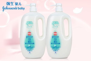 35.9元包邮   强生婴儿牛奶沐浴露牛奶沐浴乳1L*2