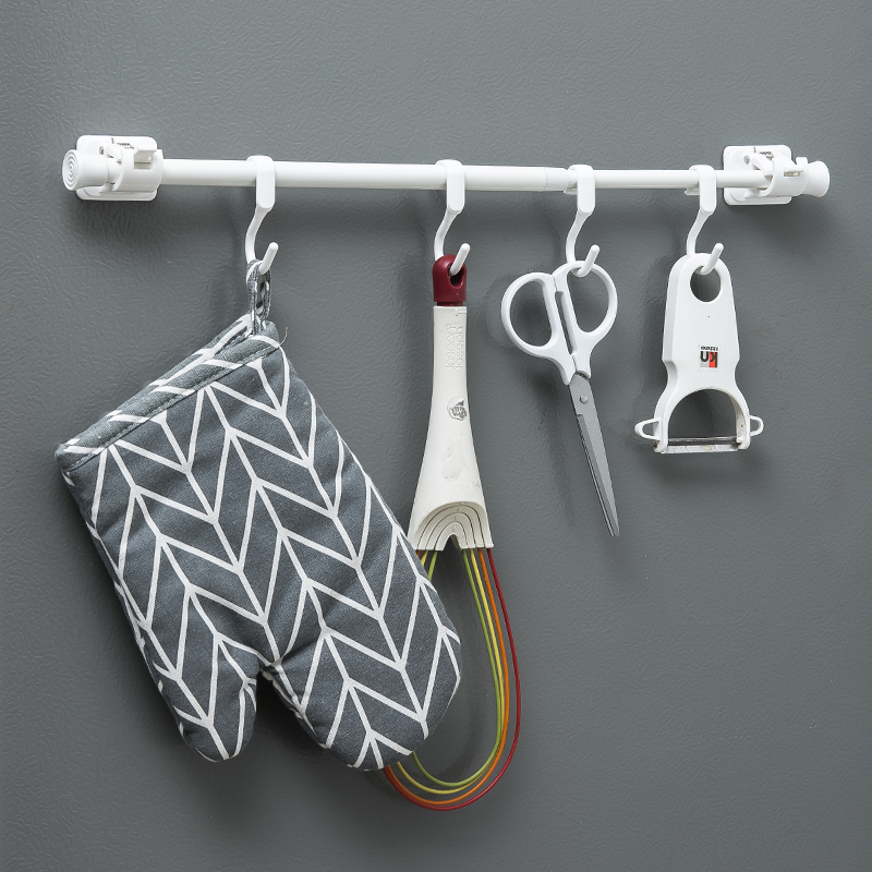 伸缩杆置物架免打孔自由组合