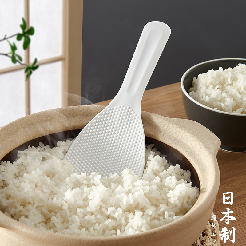 日本进口抗菌饭勺子不粘米