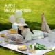 野餐垫防潮布户外露营野炊加厚地垫防水便携草坪沙滩郊游春游垫子