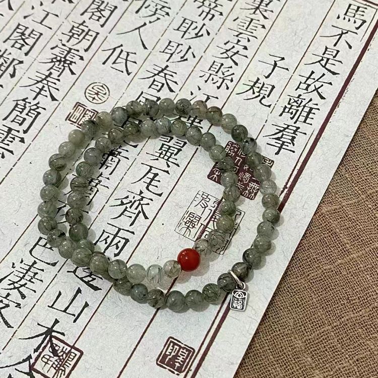 「翠绿古韵」新中式串珠