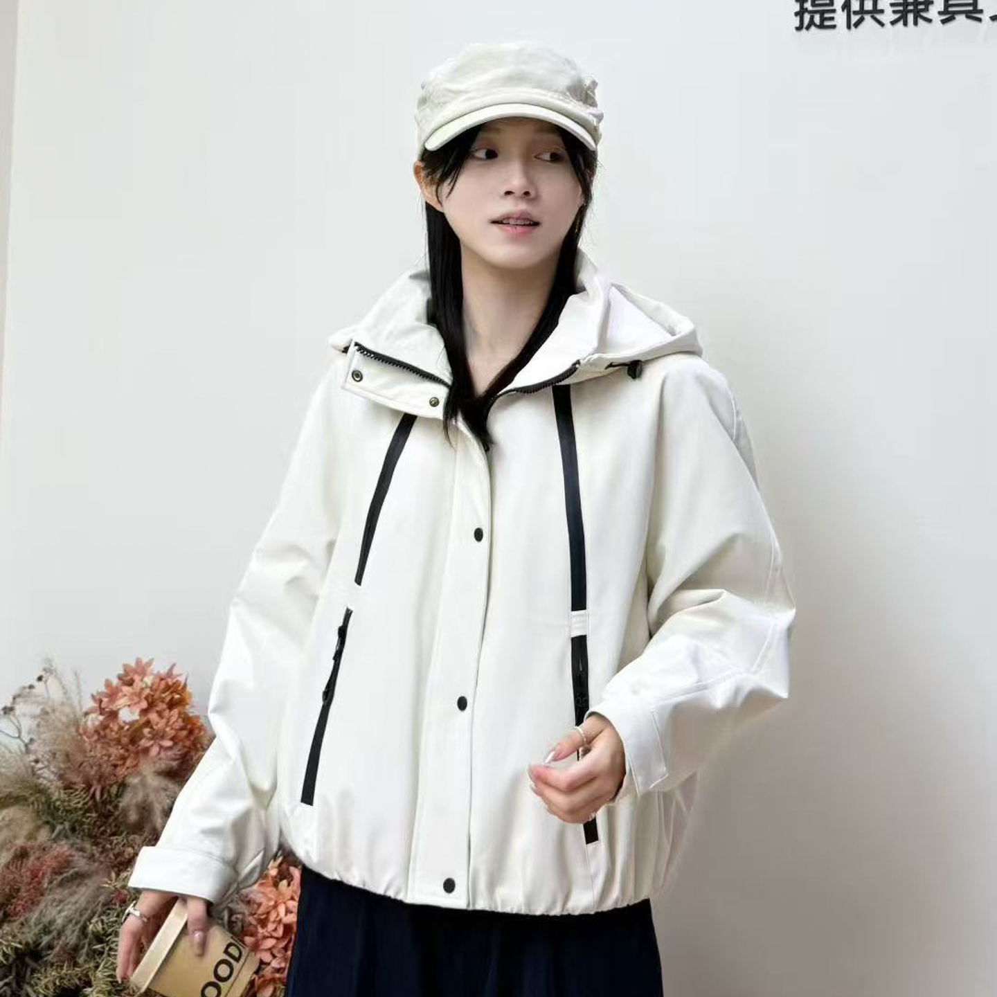 派克服女加绒加厚防风保暖