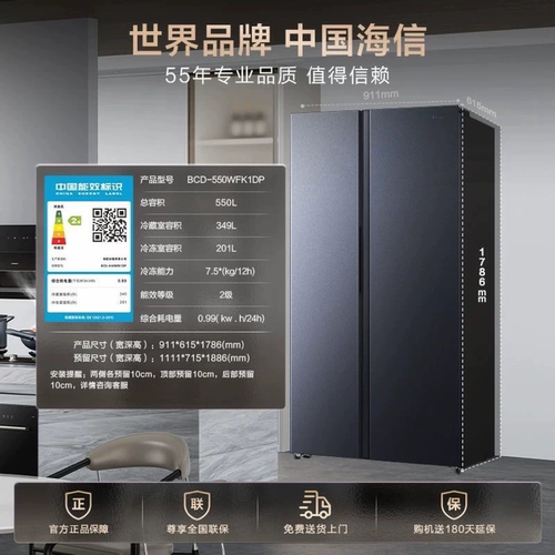 HISENSE BCD-611WFK1DPQ