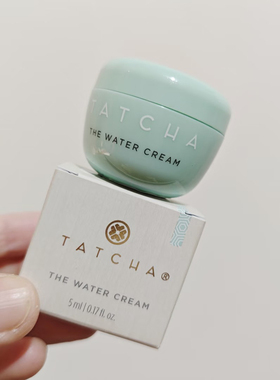 2026.9丨TATCHA毛孔细致水凝霜5ml 青苹果面霜 轻保湿紧致混油