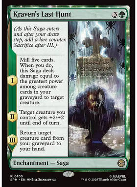 万智牌 Kraven's Last Hunt 克莱文最后的狩猎 平/闪/扩画 SPM
