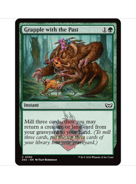 万智牌 纠结过往 Grapple with the Past 暮悲邸:鬼屋惊魂指挥官