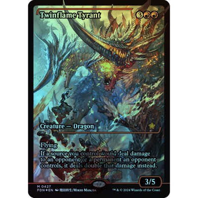 闪 双焰暴君 Twinflame Tyrant 二次元 英文/日文 异画 基石构筑