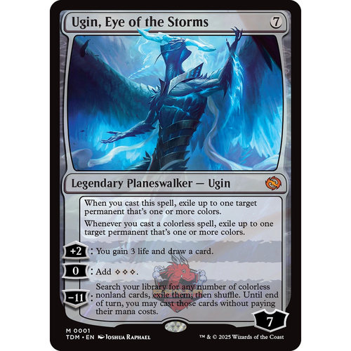 鞑契 龙岚录 平/闪/扩画 Ugin, Eye of the Storms 风暴之眼乌金
