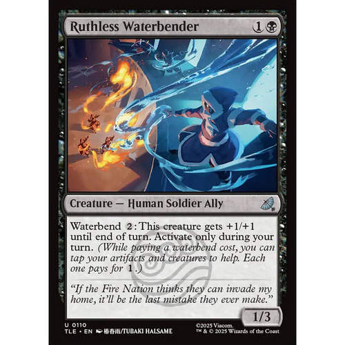 万智牌 ruthless waterbender 无情截水师 TLE 闪