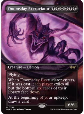 万智牌 Doomsday Excruciator 末日拷打魔 鬼屋惊魂 异画 平/闪