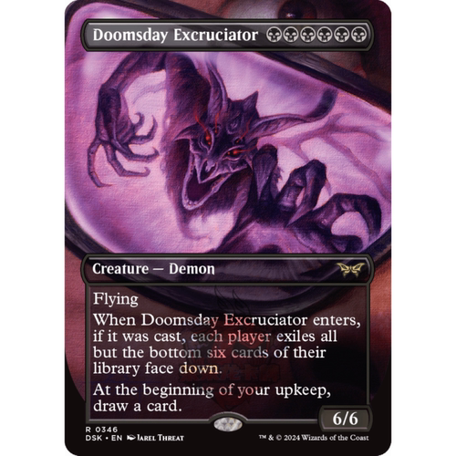 万智牌 Doomsday Excruciator 末日拷打魔 鬼屋惊魂 异画 平/闪